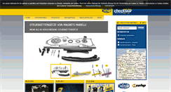 Desktop Screenshot of magnetimarelli-checkstar.de