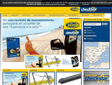 Tablet Screenshot of magnetimarelli-checkstar.es